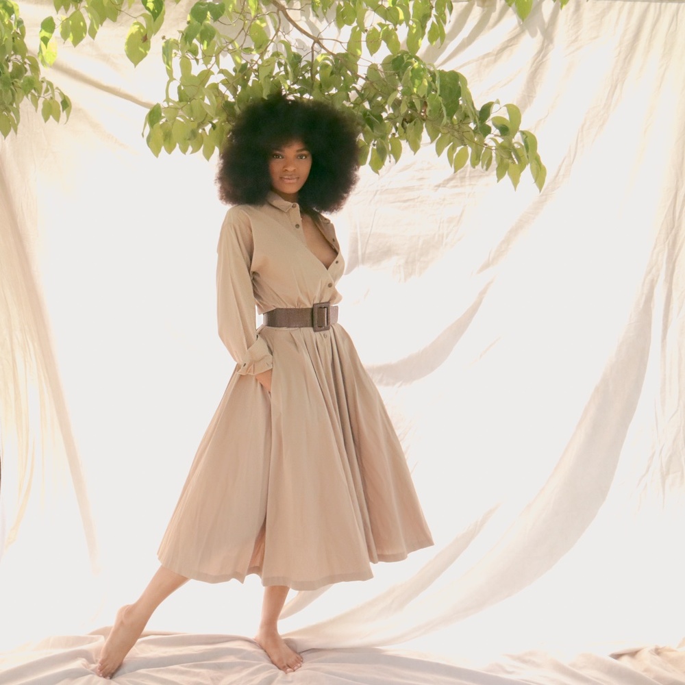 Vintage Button Down Dress